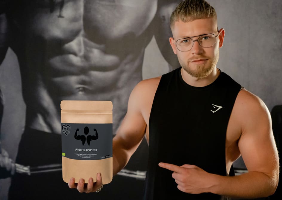 Protein Müsli für Deine Muskeln - Muskelaufbau mit spezieller Müslirezeptur